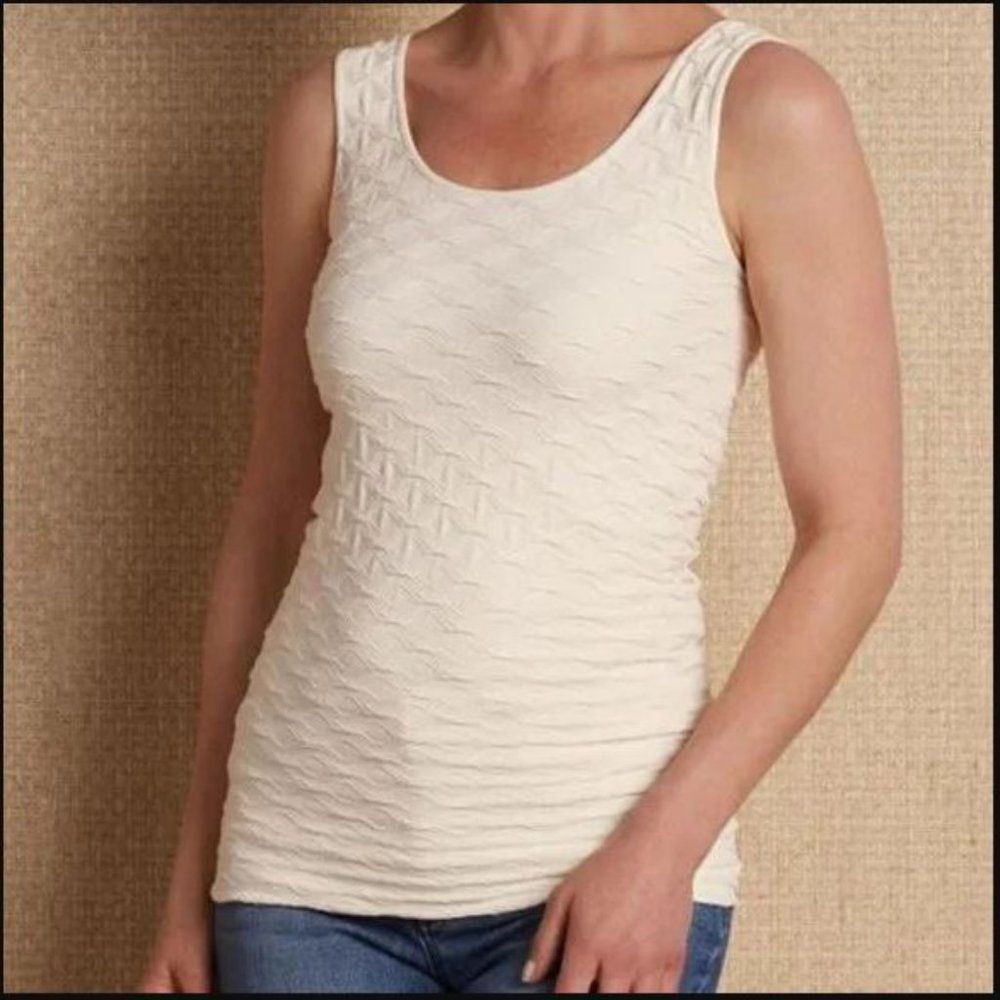 SOFT SURROUNDINGS One Size Seamless Lattice Tank